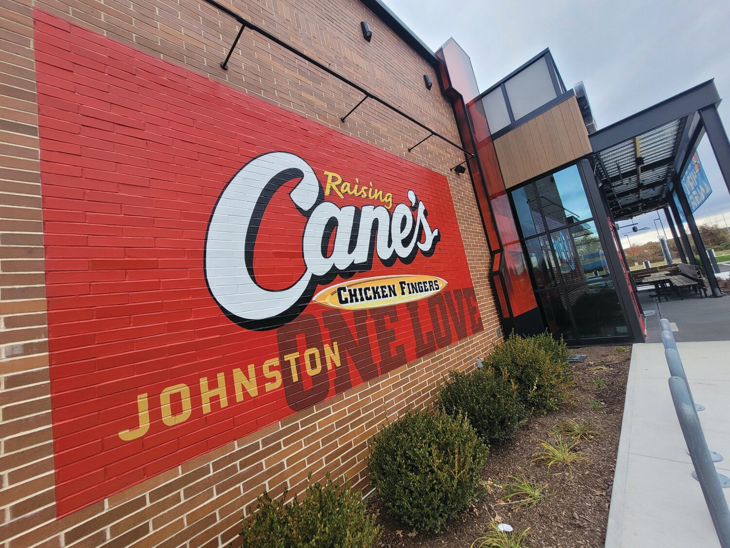 WATCH OUT ABEL: Raising Canes expects to open its new Johnston location in early January 2024. They’ve promised the first 20 guests “Free Canes for a Year.”